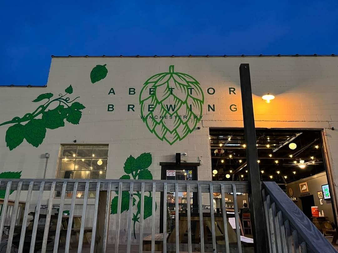 A Lovely Night Shot of Our Mural